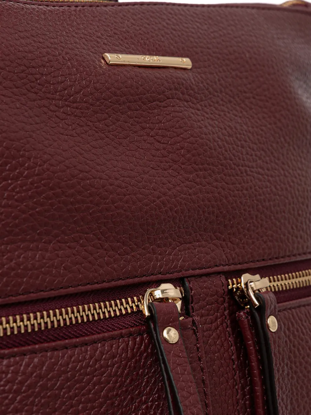 Geox Rugzak met handgreep en rits aan de voorkant Rood