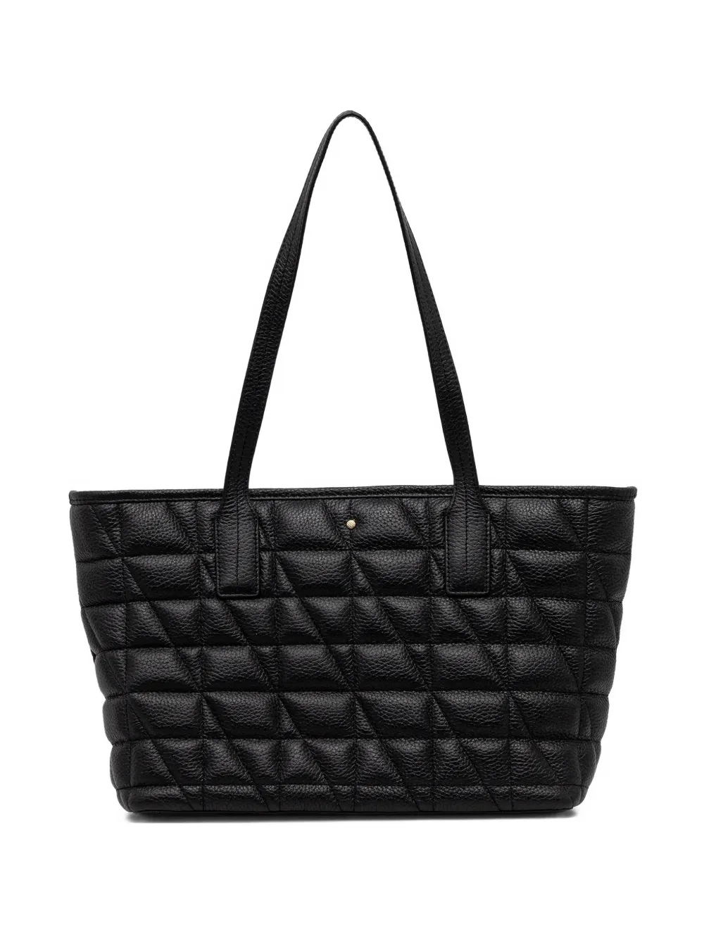 Geox Gardren Quilted Tote Bag In Black