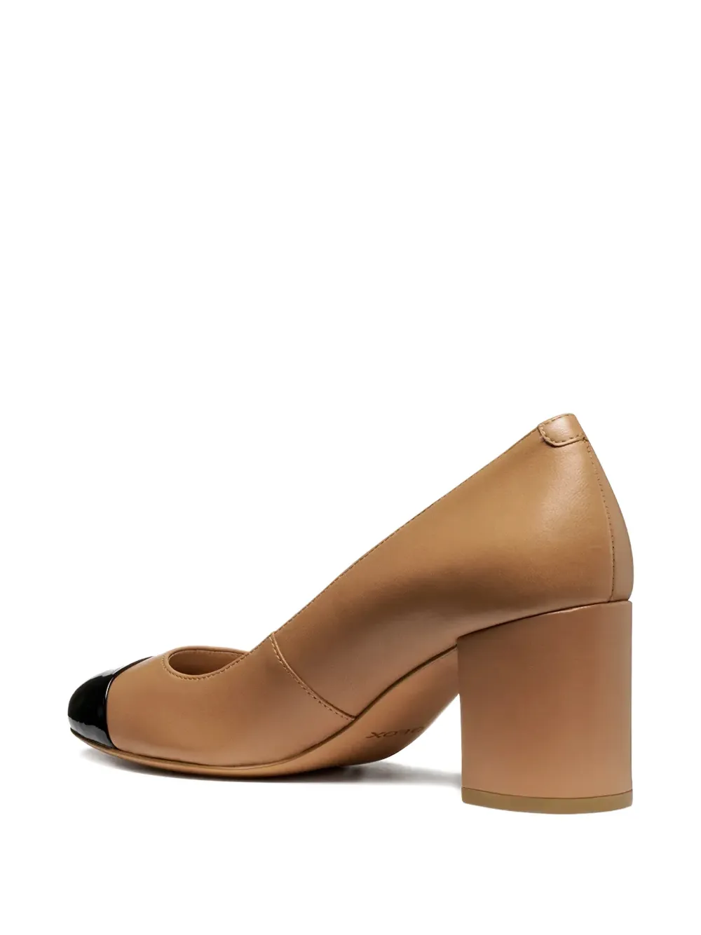 Geox 65mm Virnilisa Block-heel Pumps In Gold