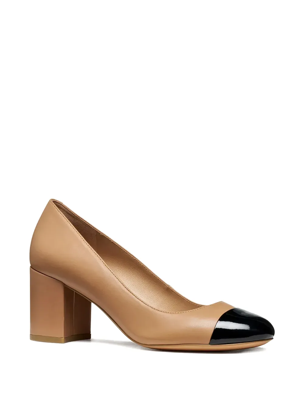 Geox 65mm Virnilisa Block-heel Pumps In Gold