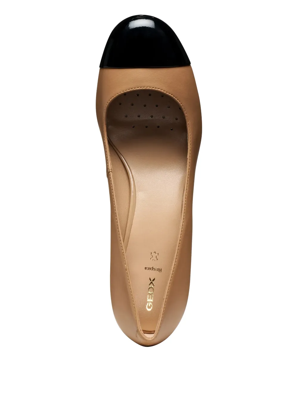 Geox 65mm Virnilisa Block-heel Pumps In Gold