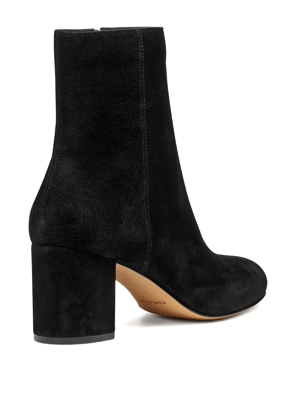 Geox 65mm Virnilisa Suede Boots In Black