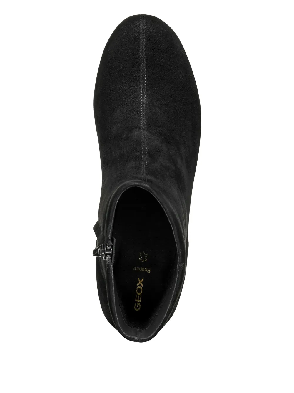 Geox 65mm Virnilisa Suede Boots In Black