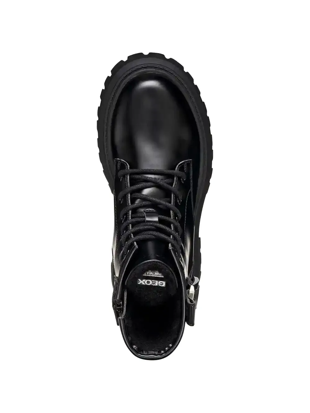 Geox Kids Maquinnens lace-up boots Zwart