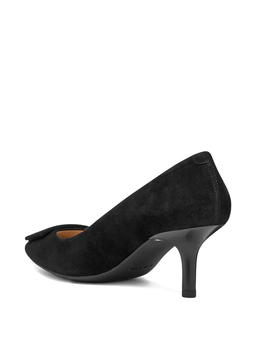 Geox 70mm Kleopy Suede Pumps In Black