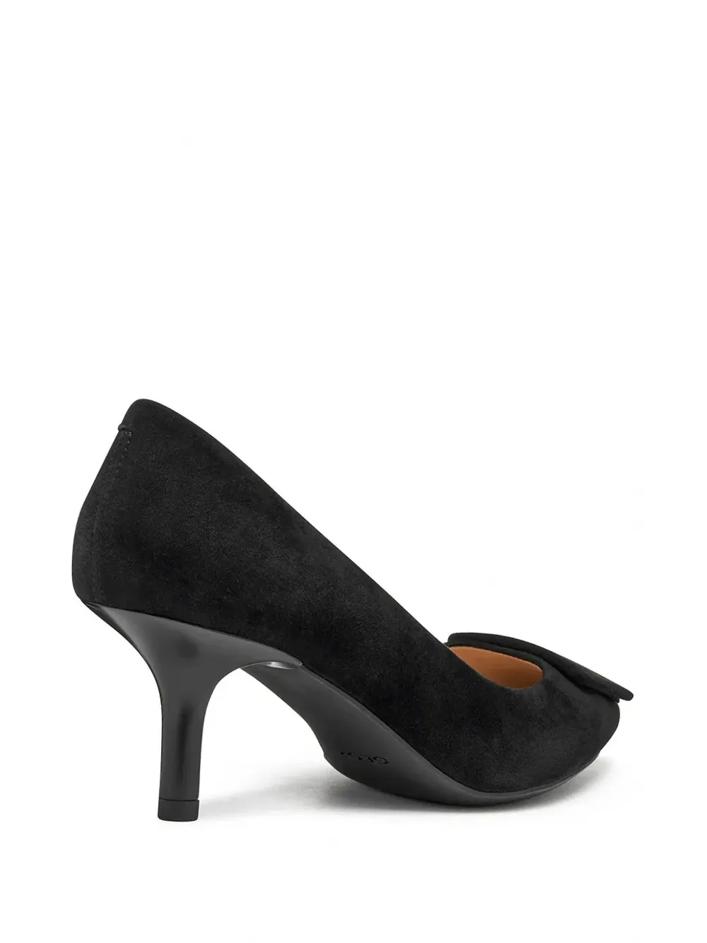 Geox 70 mm Kleopy suède pumps Zwart