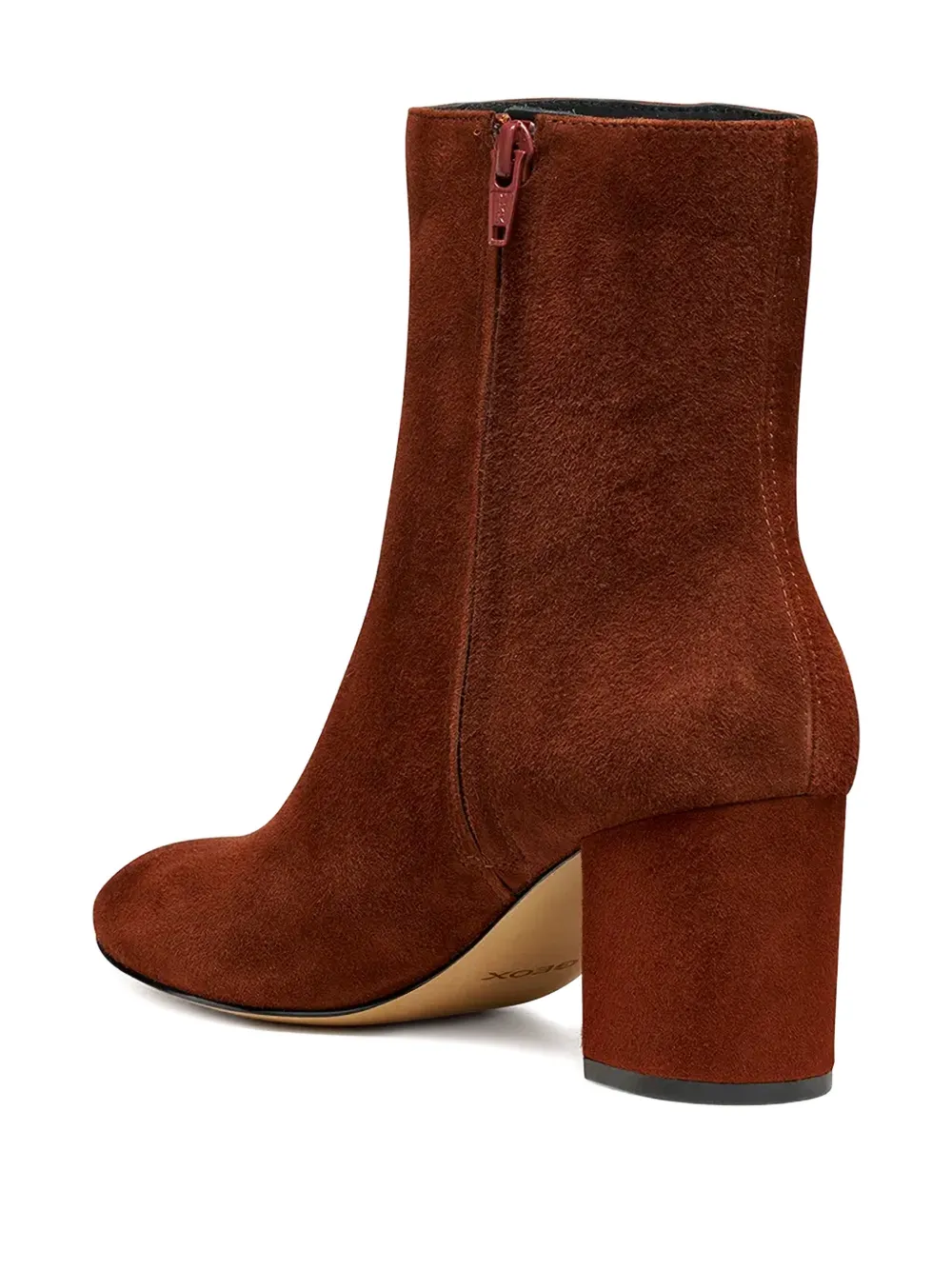Geox 65mm Virnilisa Block-heel Boots In Brown