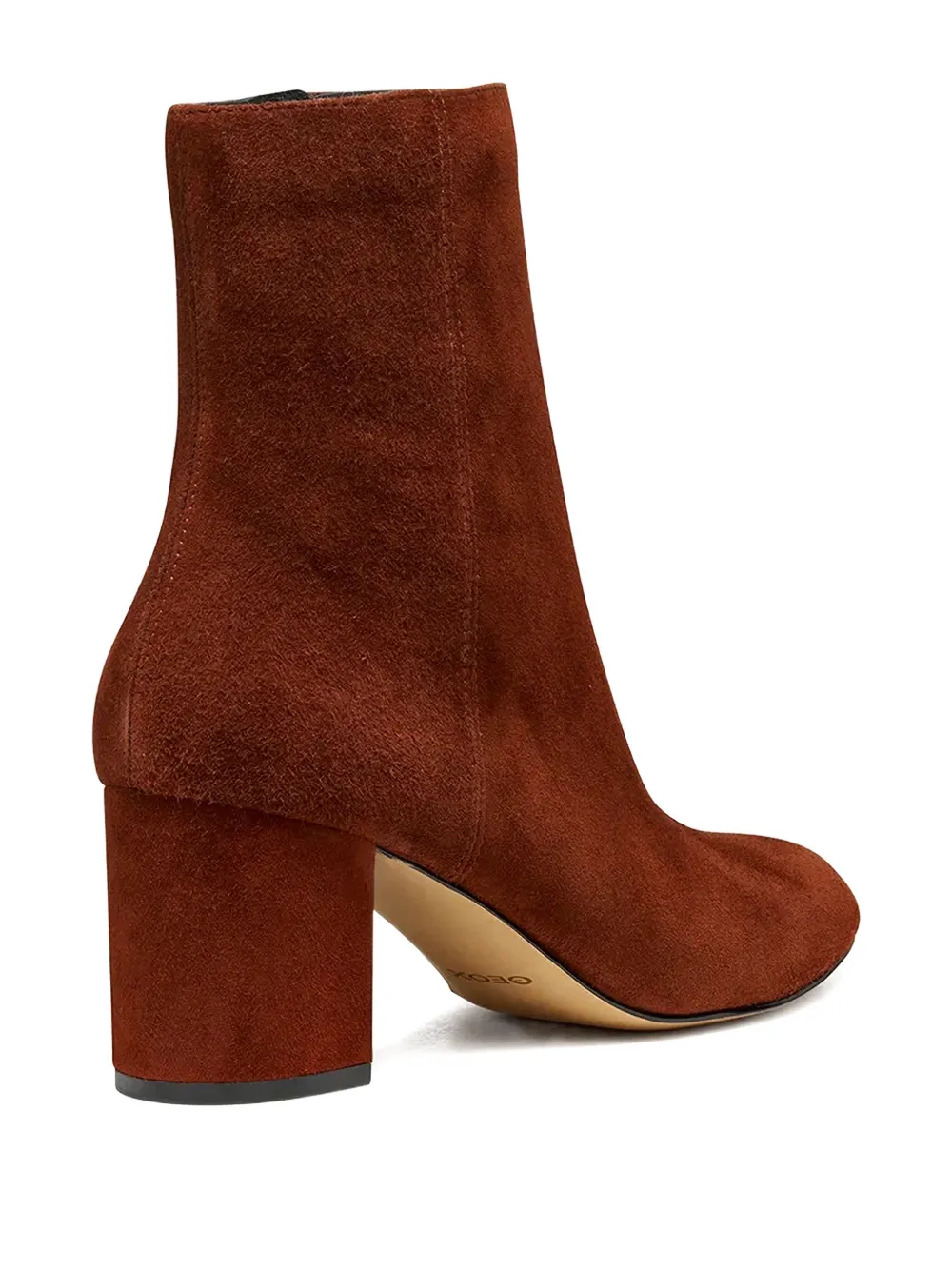 Geox 65mm Virnilisa Block-heel Boots In Brown