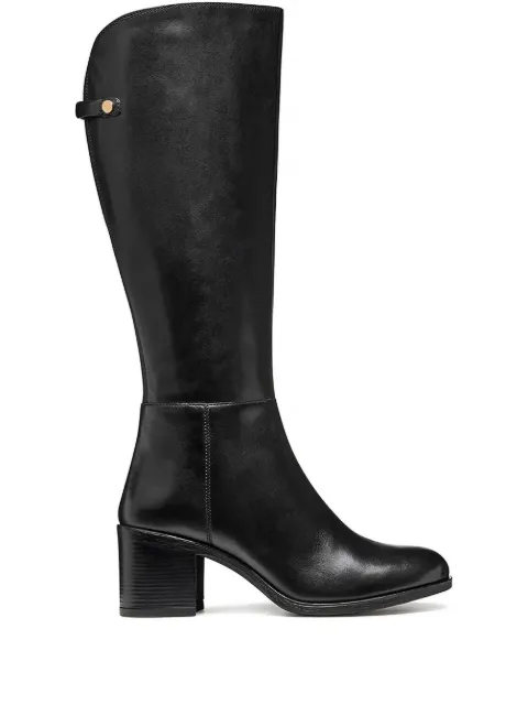 Geox 65mm New Asheel block-heel knee-high boots