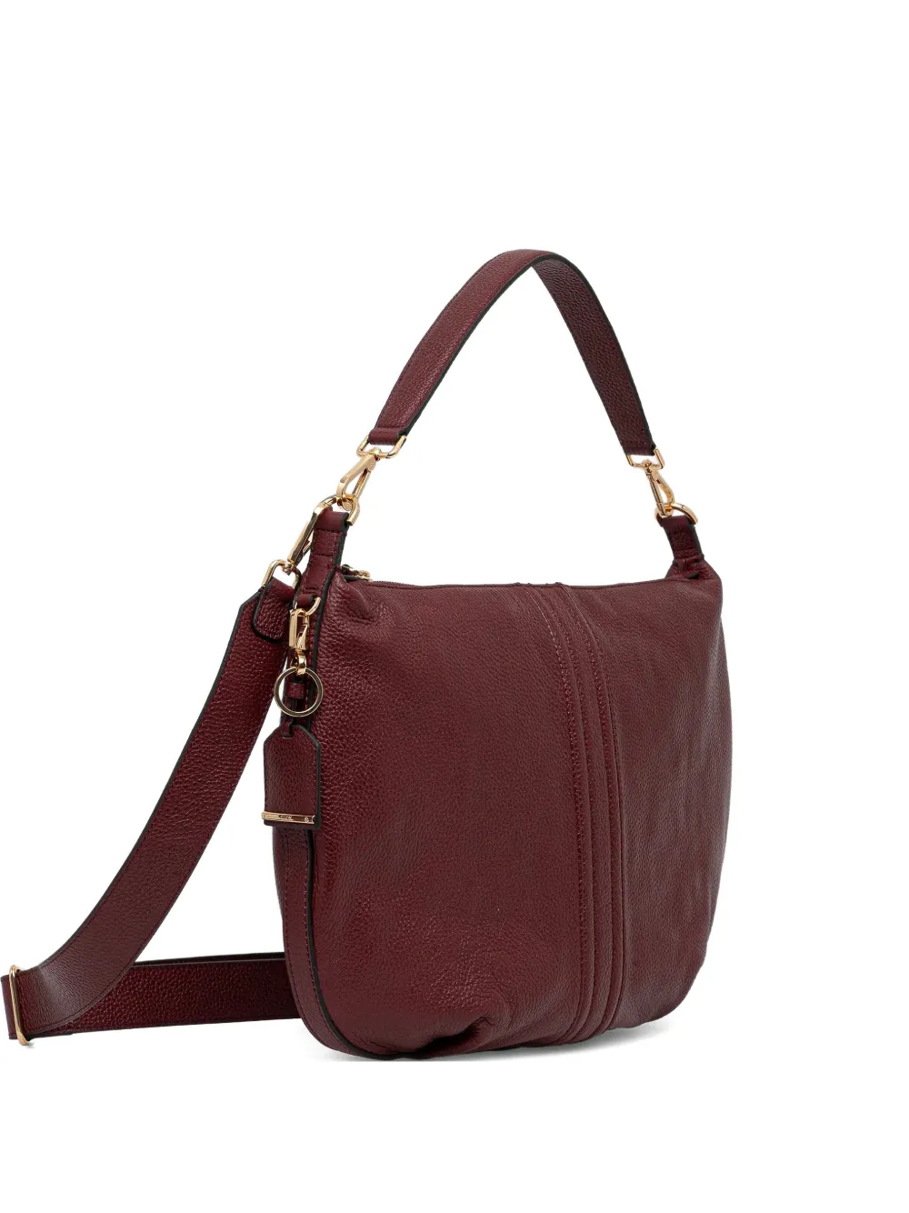 Geox leather cross body bag - Rosso