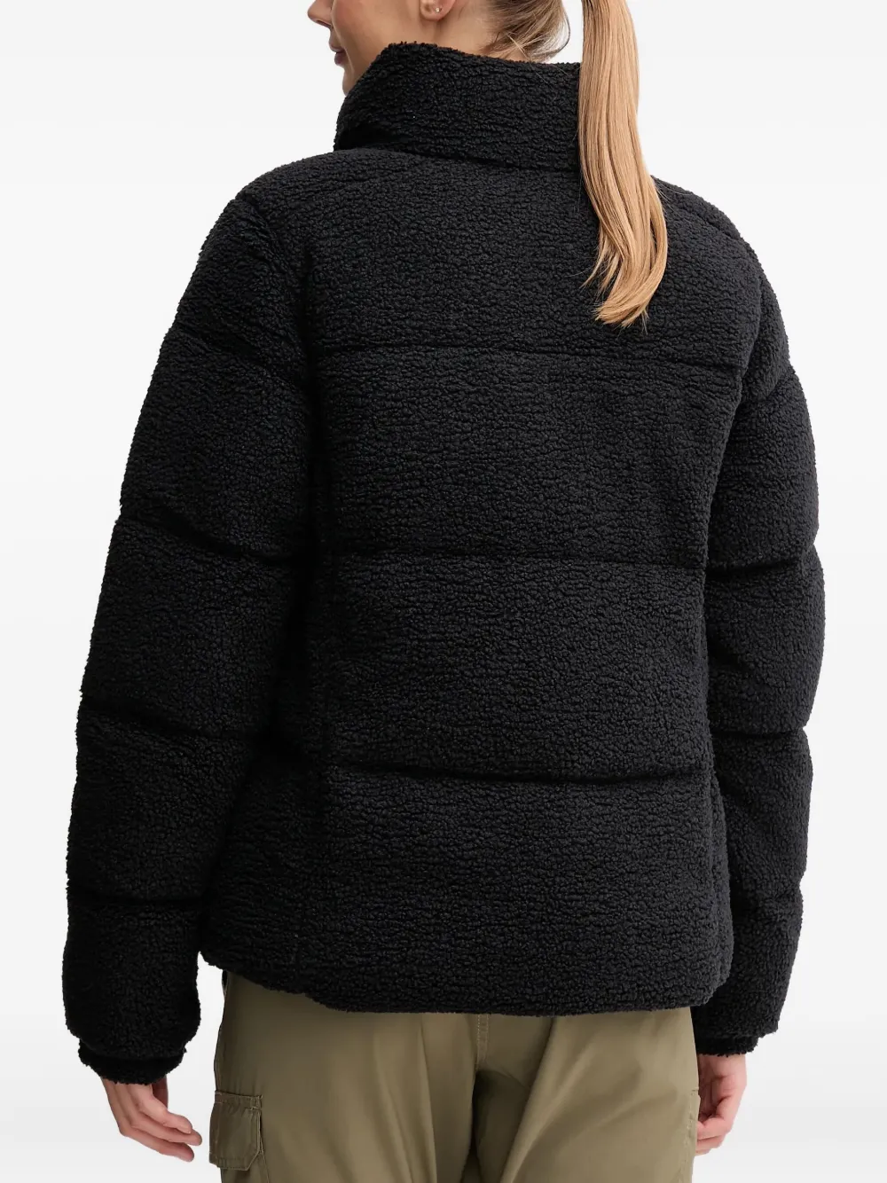 Columbia Puffect™ jack van imitatielamswol Zwart