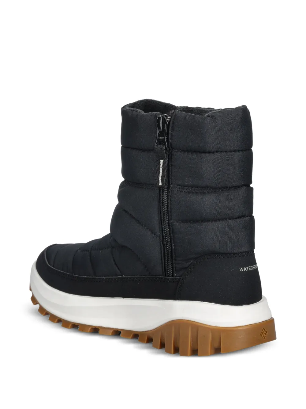 Columbia Snowtrot™ waterproof gewatteerde laarzen met rits Zwart