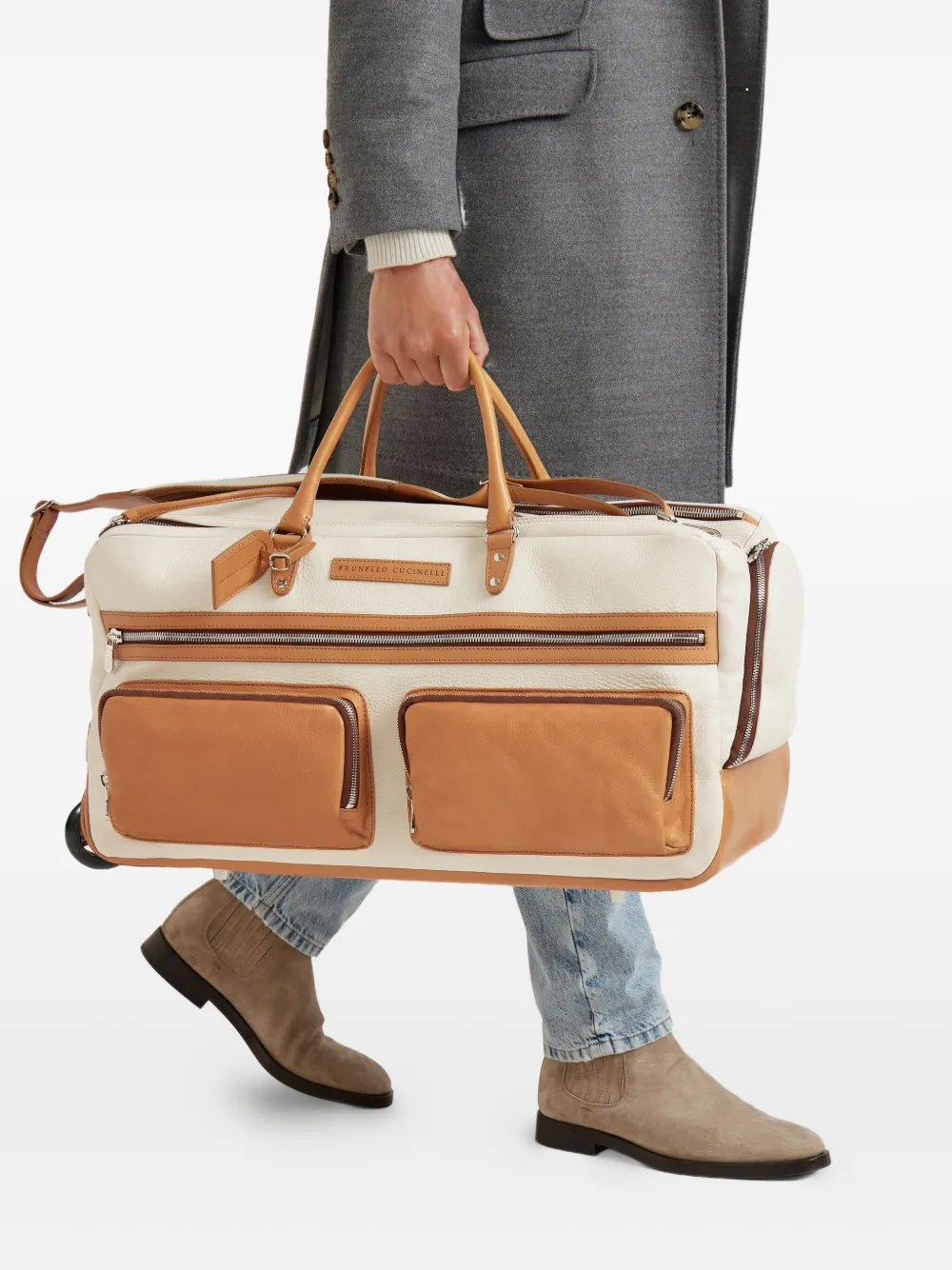 Brunello Cucinelli zipped holdall bag | Image 2
