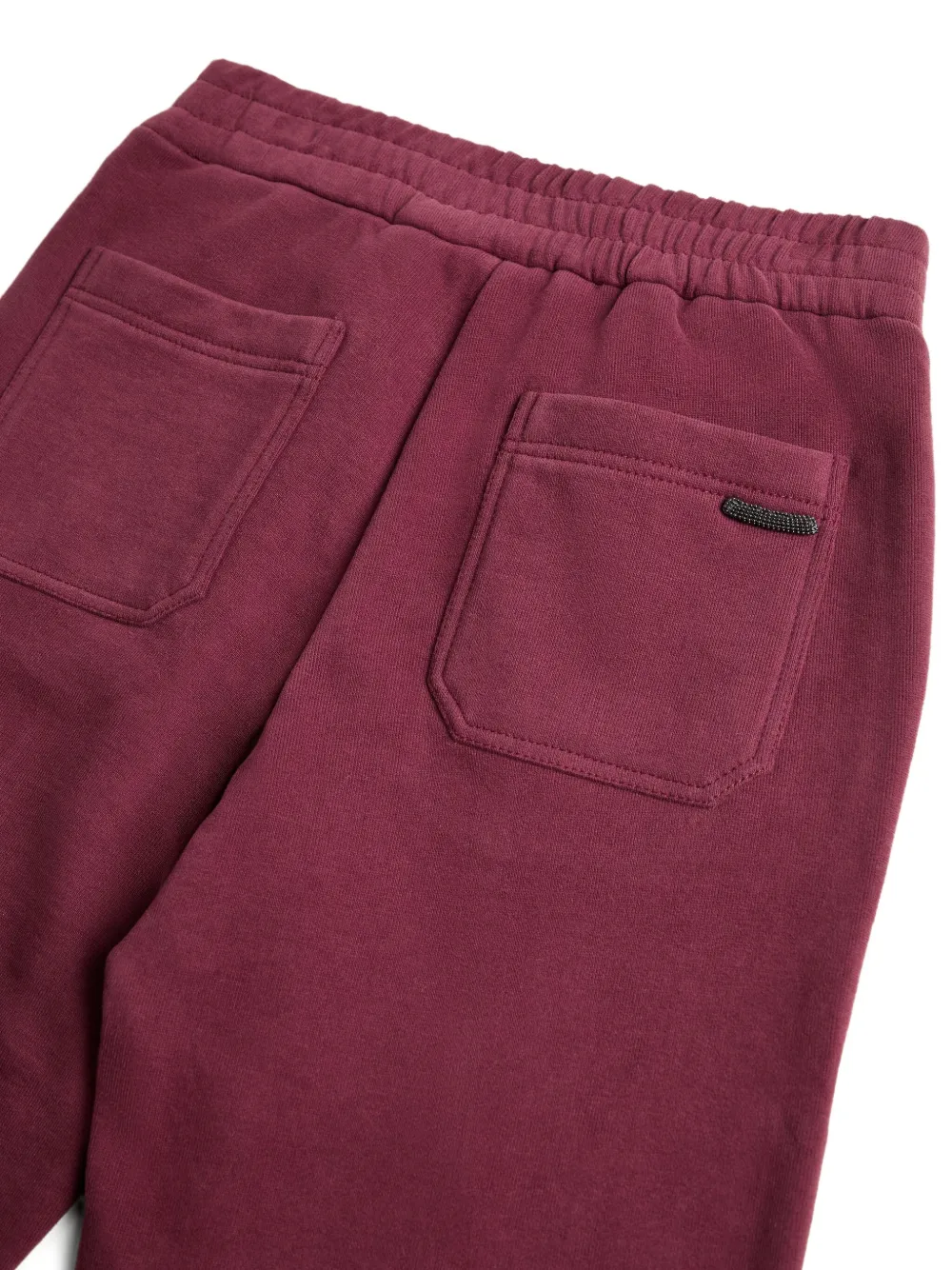 Brunello Cucinelli Kids Trainingsbroek met afwerking Rood