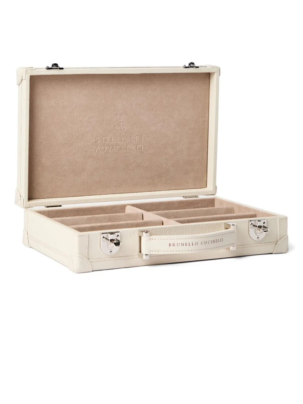 Brunello Cucinelli leather glasses organizer | Men | Image 2