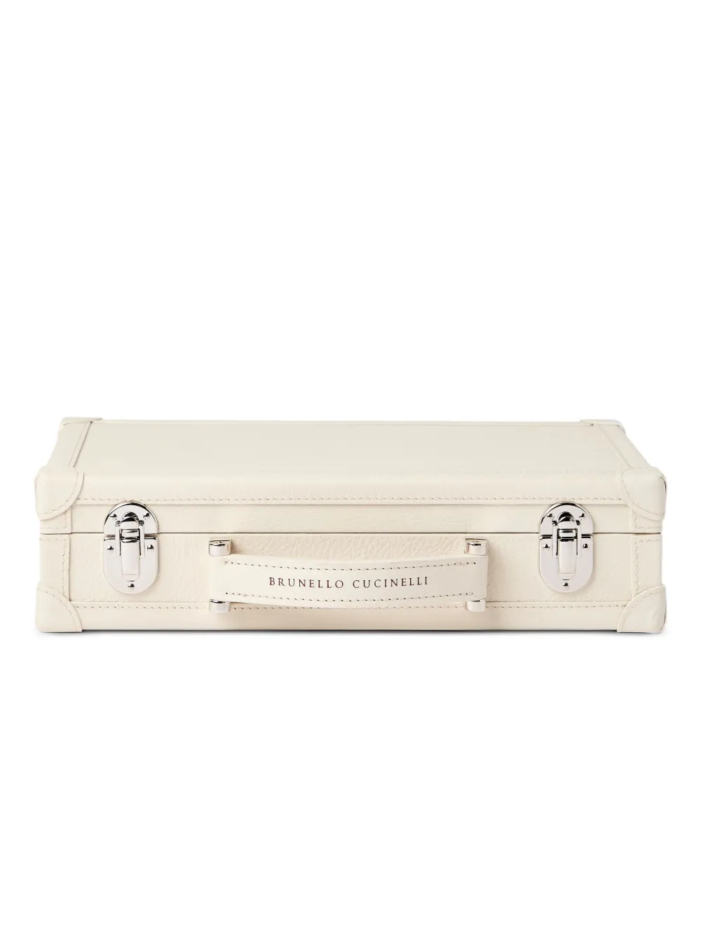 Brunello Cucinelli leather glasses organizer | Neutrals | Image 1