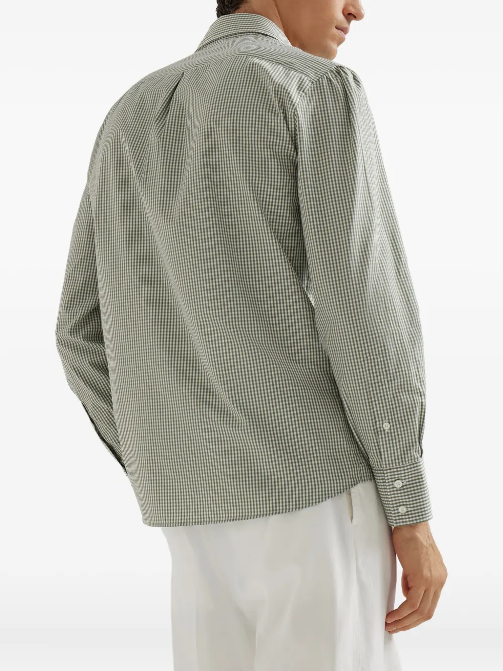 Brunello Cucinelli Overhemd met lange mouwen Groen