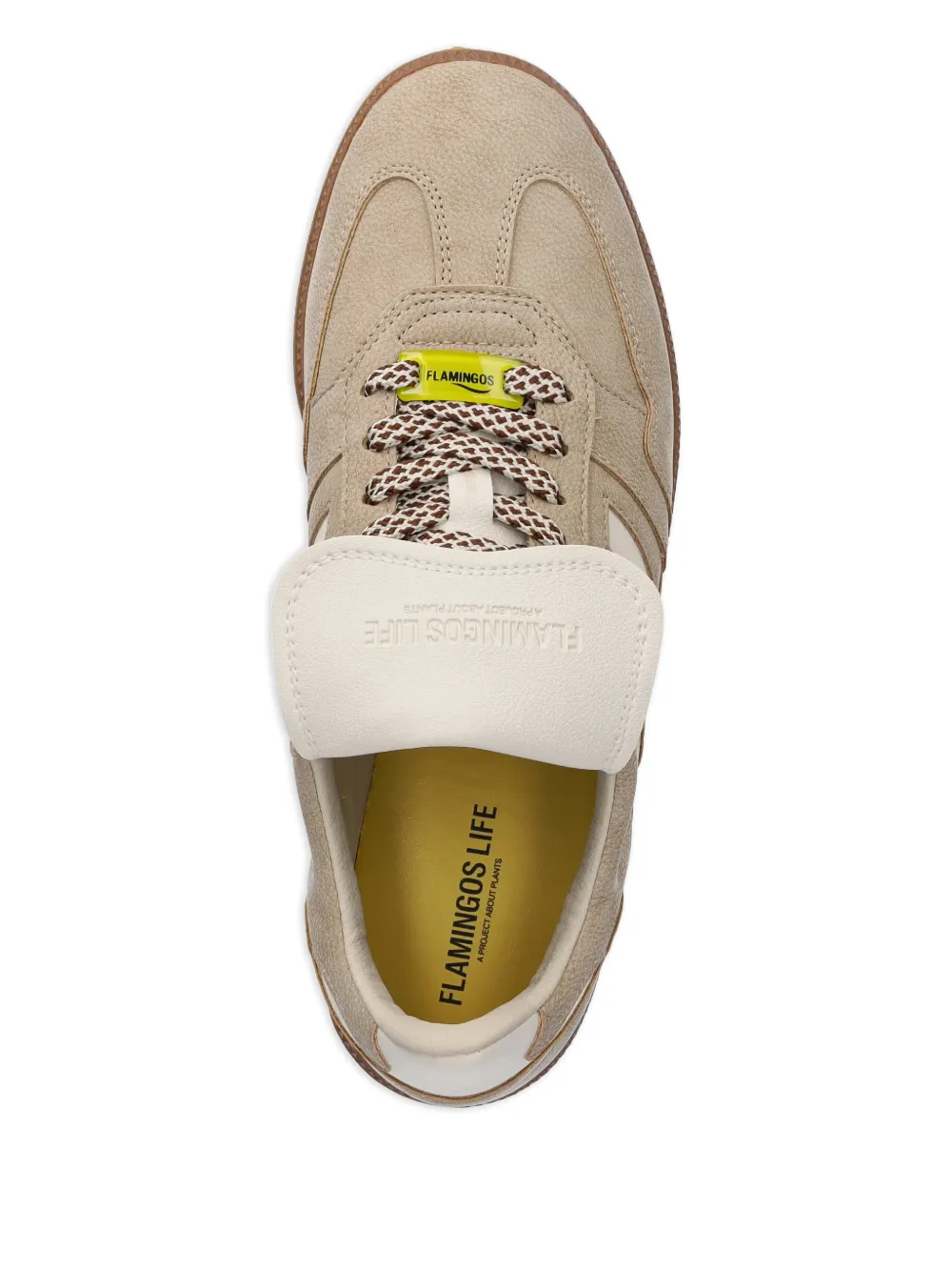  Flamingos Burela Slim Player Logo Sneakers - Neutrals 