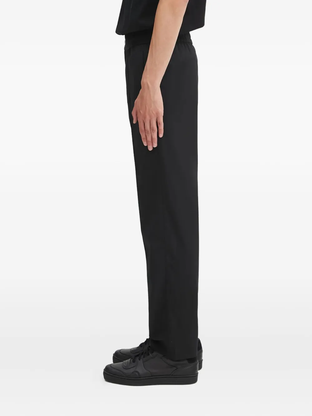 Filling Pieces Broek met ritsdetail - Zwart