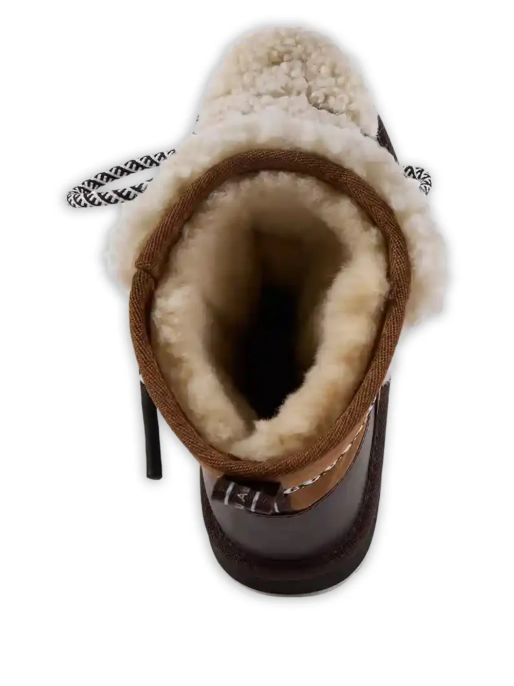 EMU AUSTRALIA Blured laarzen met teddytextuur Bruin