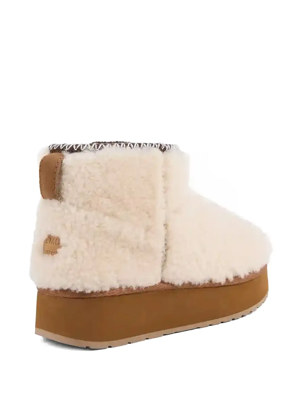 EMU AUSTRALIA Stinger laarzen met plateauzool Beige