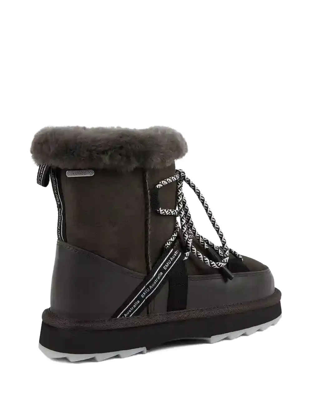 EMU AUSTRALIA Blurred laarzen met veters Groen