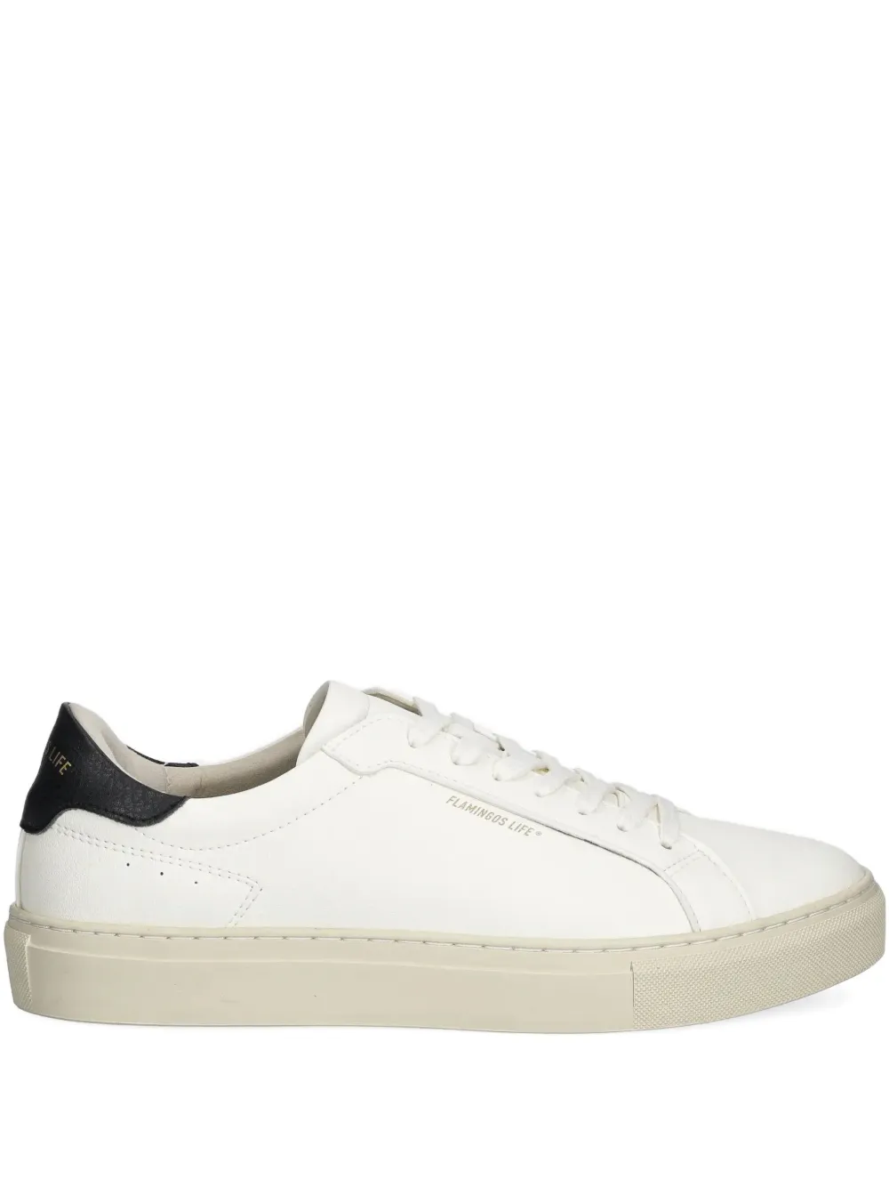 Flamingos Hampton Court Lace-up Sneakers In White