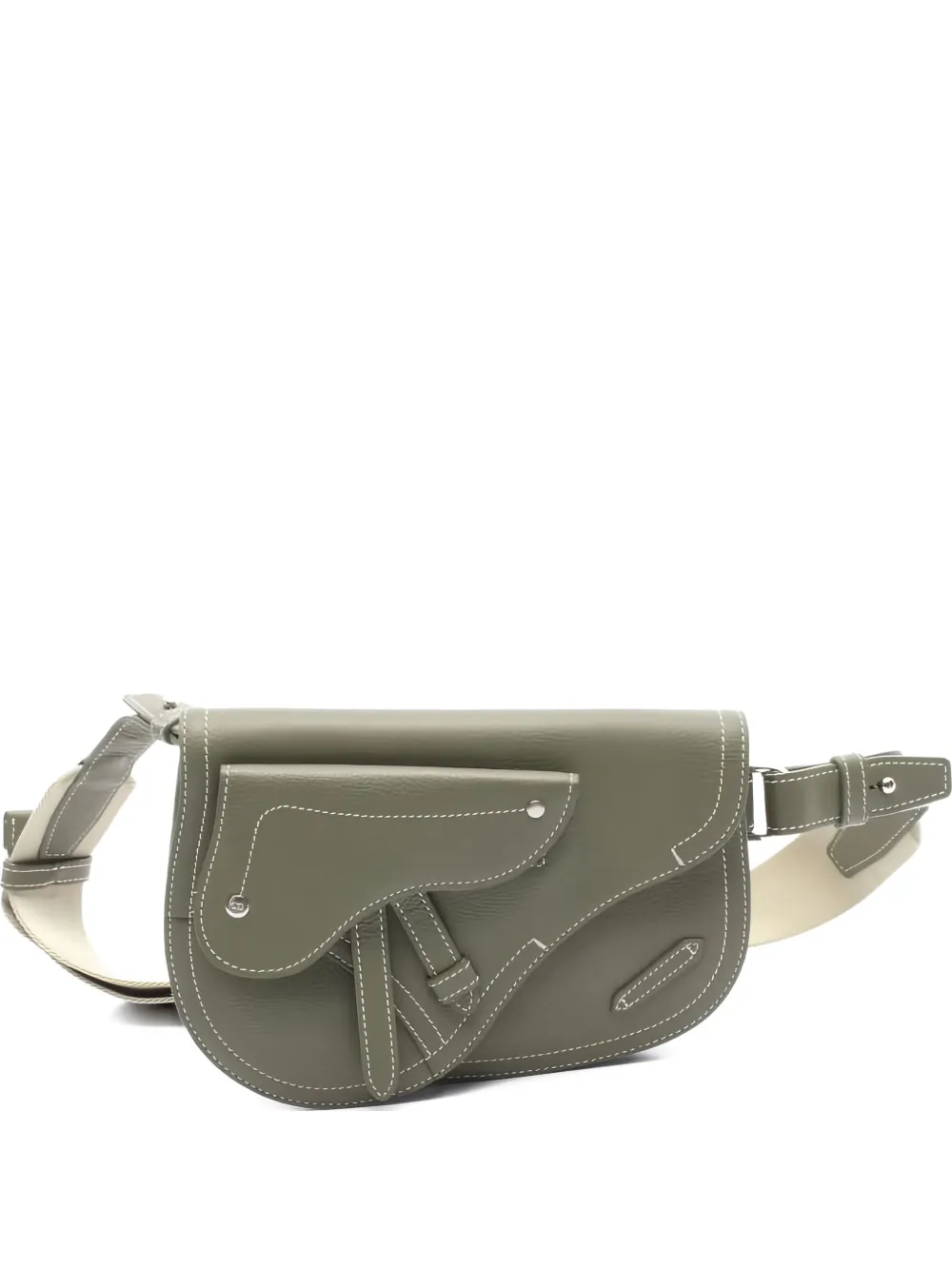 Christian Dior Pre-Owned leather belt bag | Green | Image 1