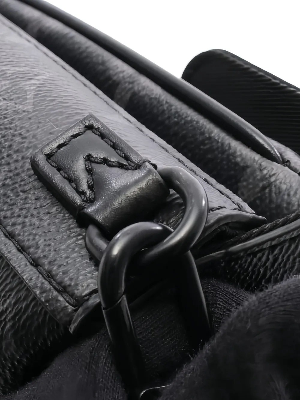 Pre-owned Louis Vuitton 2021s S-lock Monogram Eclipse Shoulder Bag In Black