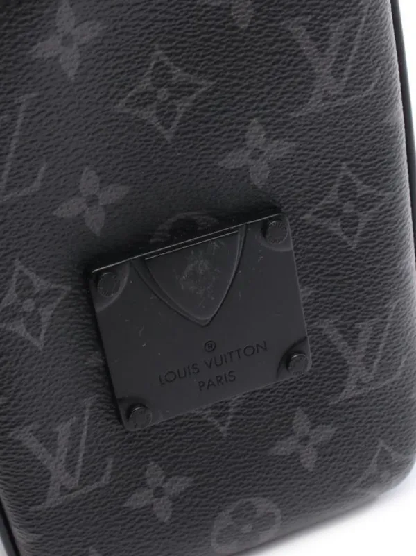 Louis Vuitton Pre-Owned 2021s S-Lock Monogram Eclipse Shoulder Bag