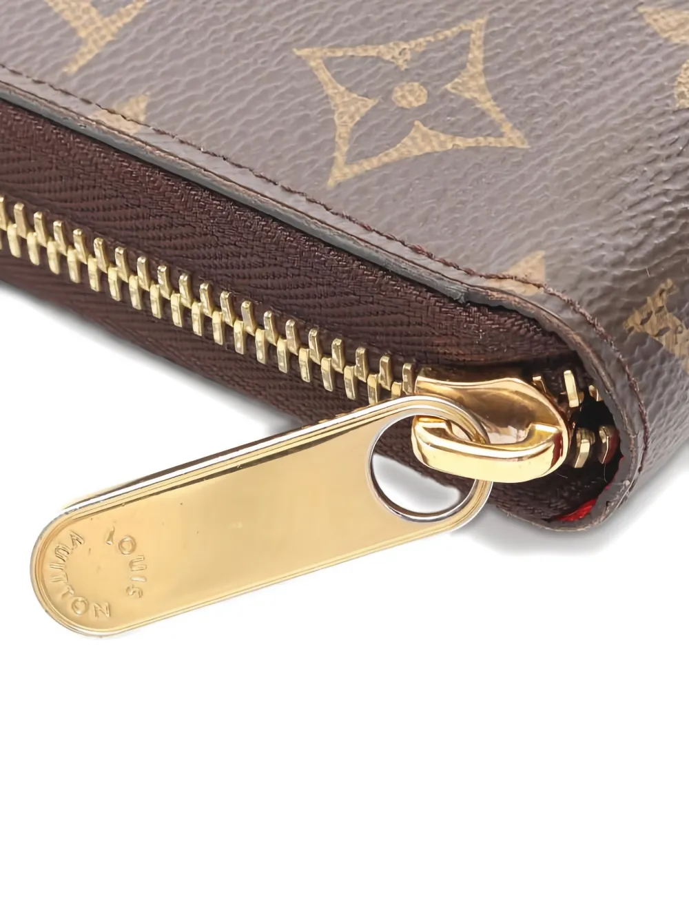 Pre-owned Louis Vuitton Zippy Wallet In Brown