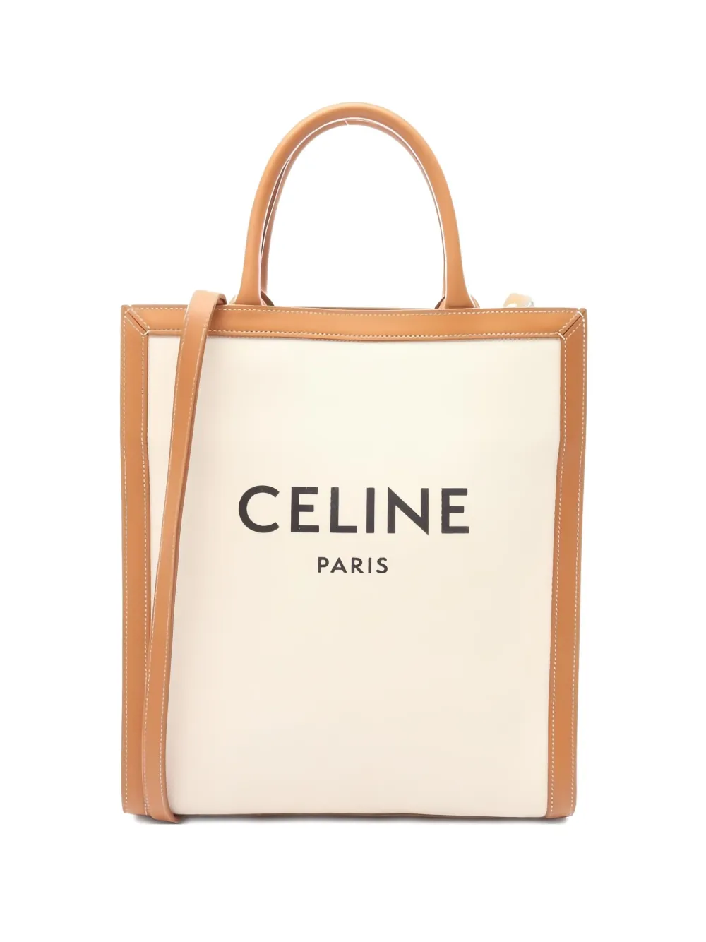 Celine Pre-Owned sac à main Vertical Hippopotamus petit format | blanc | Image 1