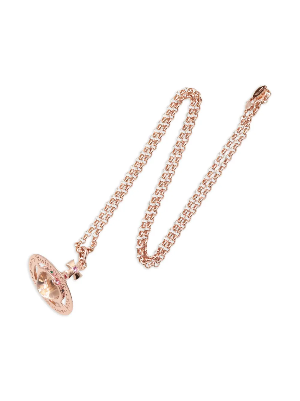 Vivienne Westwood 2020s orb-pendant necklace | Pink | Image 1