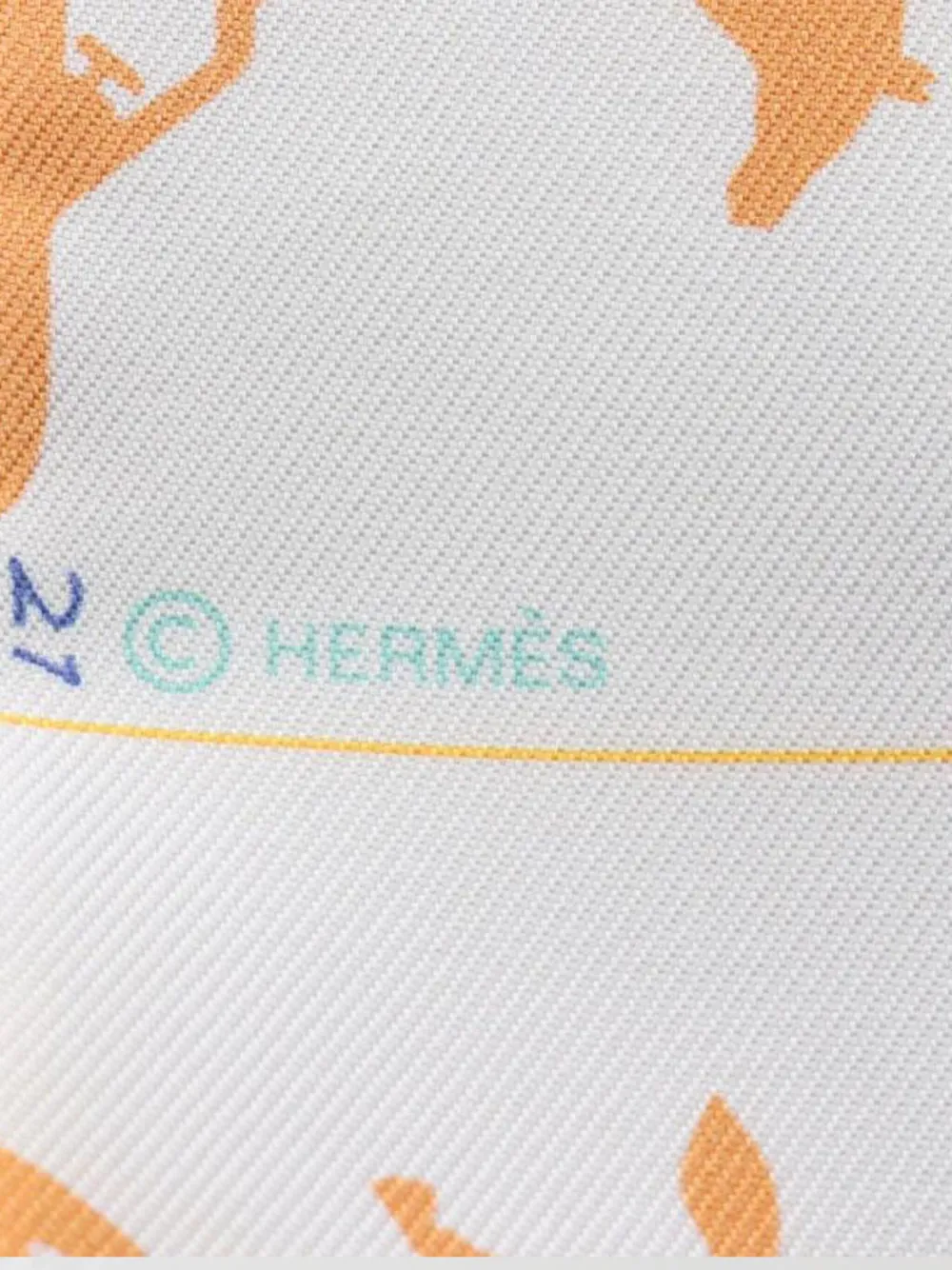 Hermès Pre-Owned Parade silk scarf | Image 2