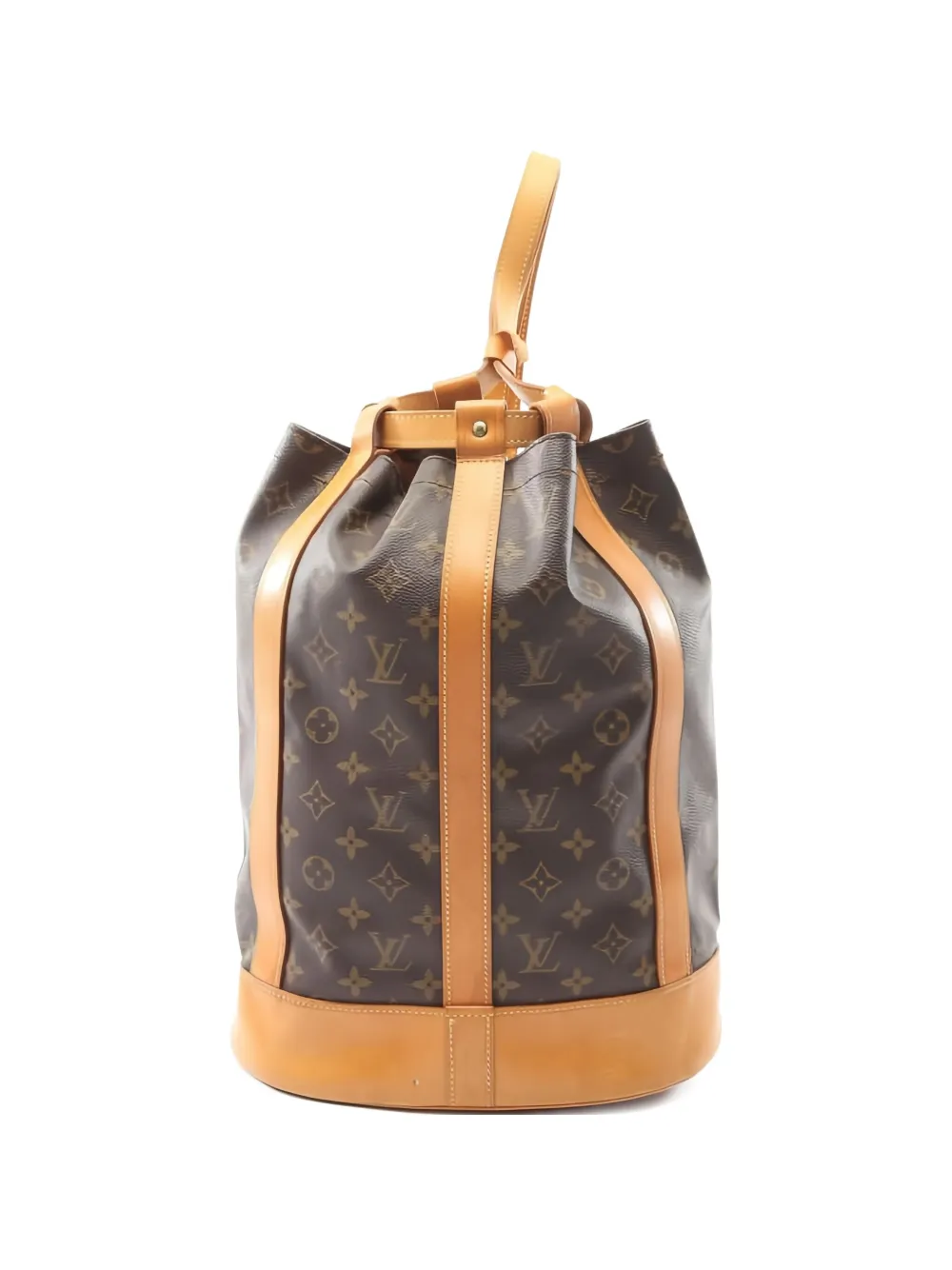 Pre-owned Louis Vuitton 1996s Randonnee Pm Shoulder Bag In Brown