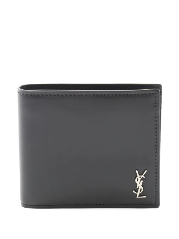 Saint Laurent Pre-Owned カサンドラ二つ折り財布S | ブラック