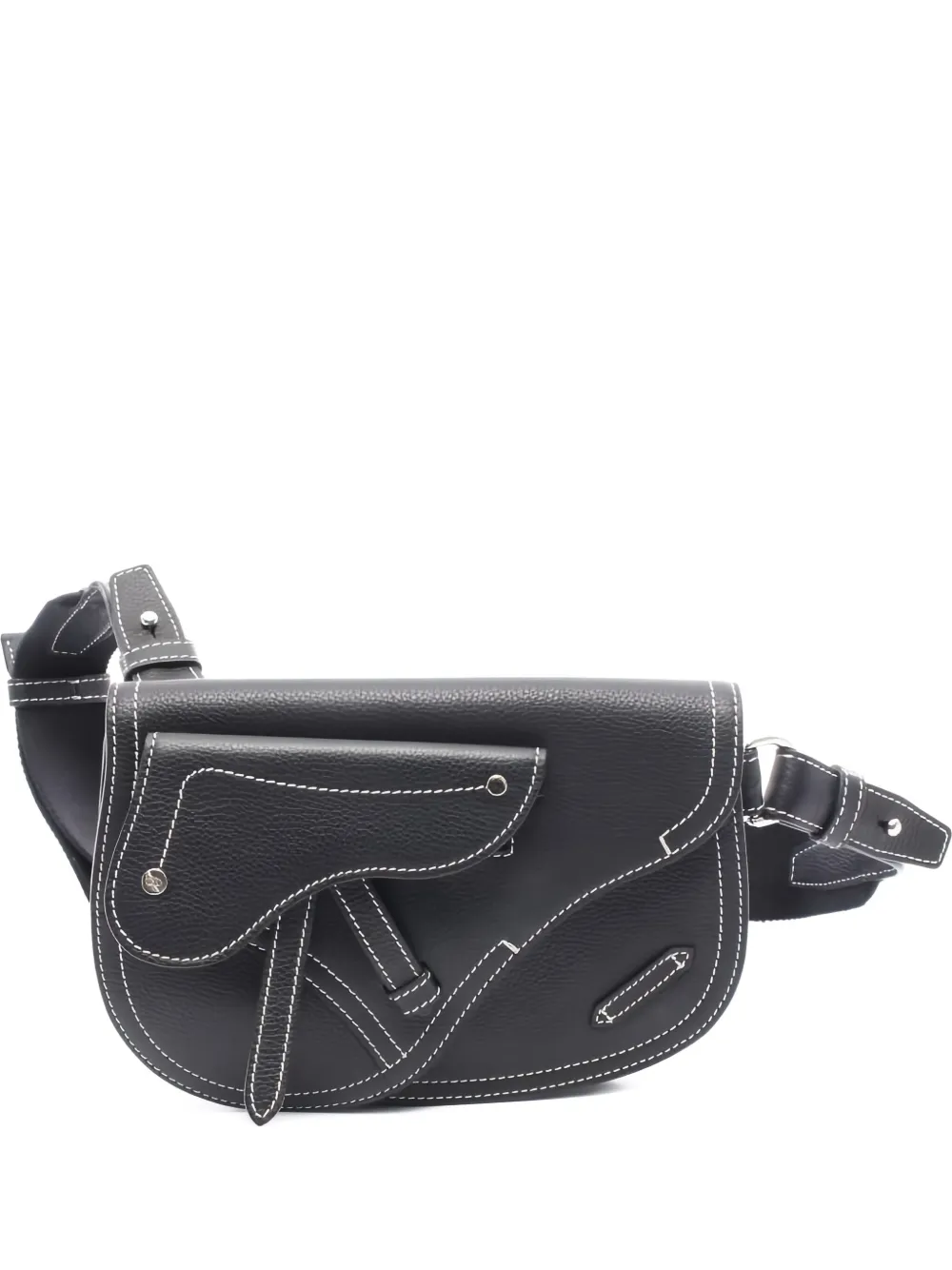 Christian Dior Pre-Owned leather belt bag | Black | Image 1