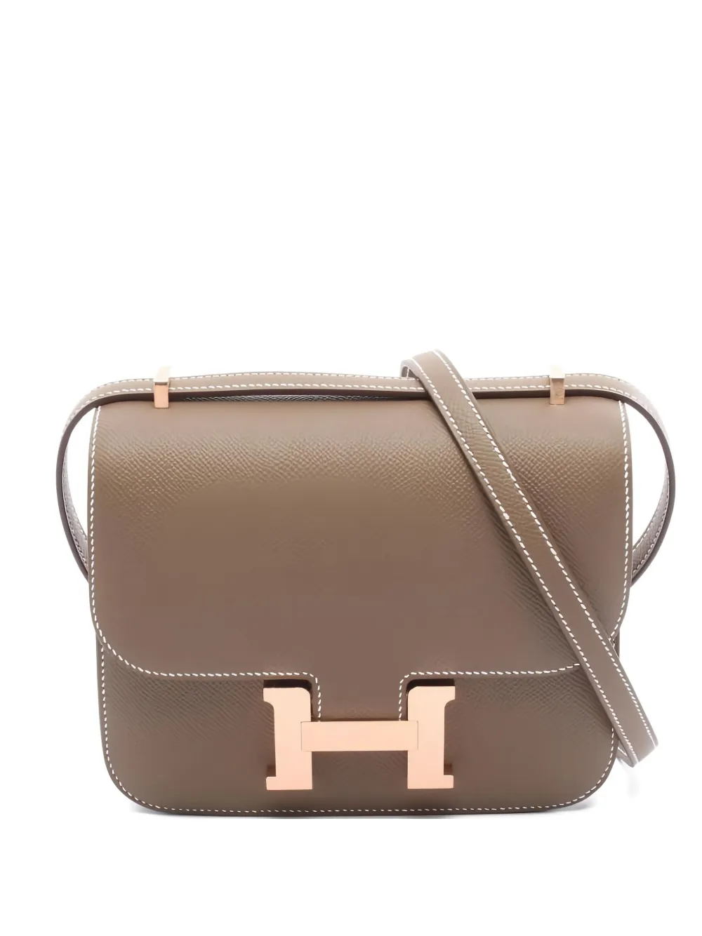 Hermès Pre-Owned mini Constance 3 shoulder bag | Brown | Image 1