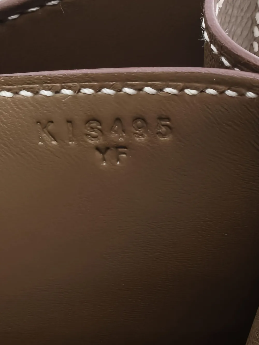 Pre-owned Hermes Mini Constance 3 Shoulder Bag In Brown
