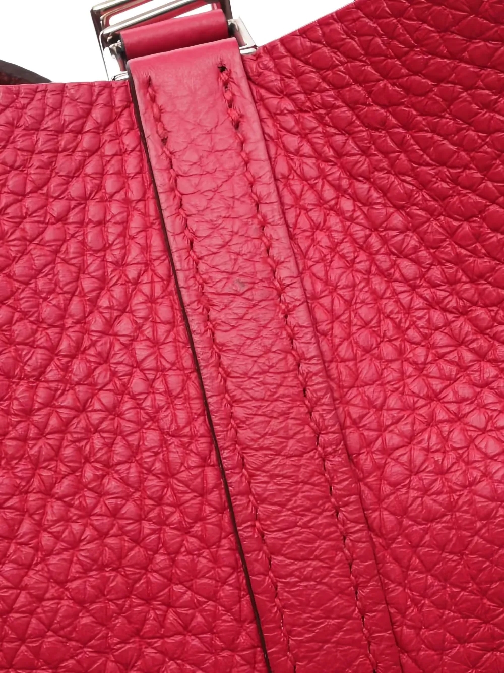 Pre-owned Hermes 2017 Picotin Lock Pm Leather Tote Bag In Pink