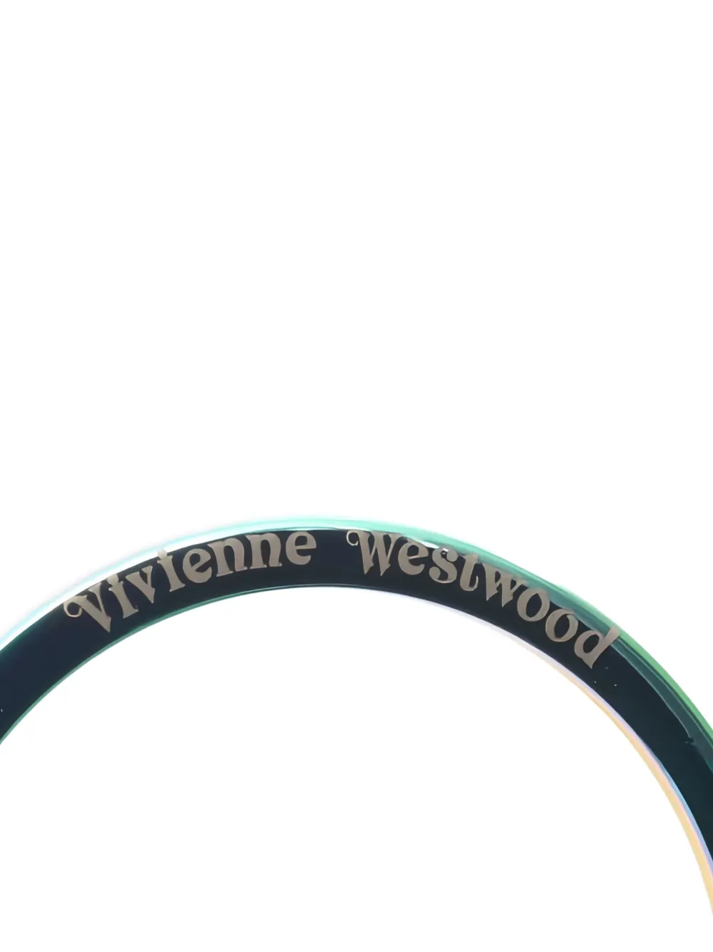 Pre-owned Vivienne Westwood Orb Leather Keyring In Pink