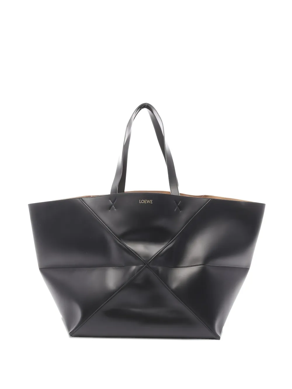 Loewe Pre-Owned puzzle fold tote bag | Black | Image 1