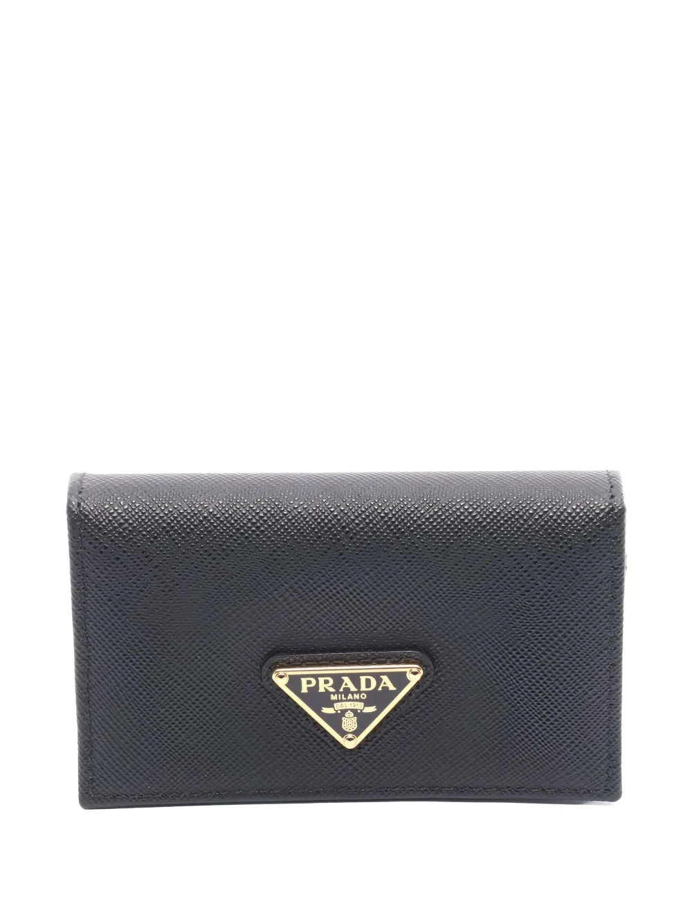 Prada Pre-Owned 2020s Saffiano-leather wallet | Black | Image 1