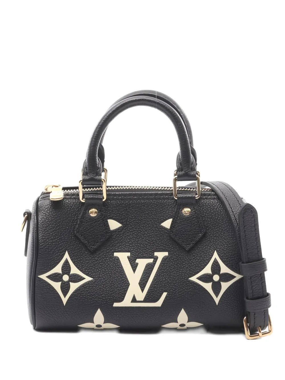 Louis Vuitton Pre-Owned Nano Speedy two-way handbag | Black | Image 1