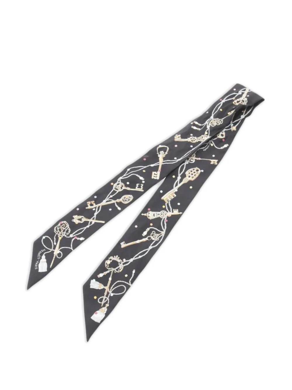 Hermès Pre-Owned Les Cles a Pois scarf | Image 2