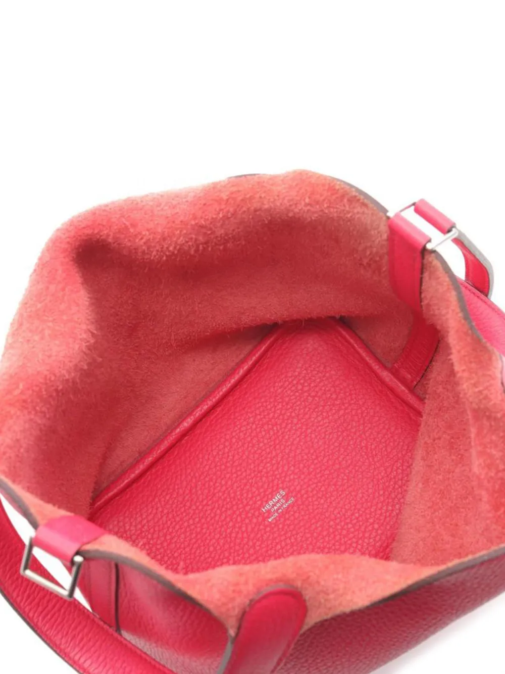 Pre-owned Hermes 2017 Picotin Lock Pm Leather Tote Bag In Pink