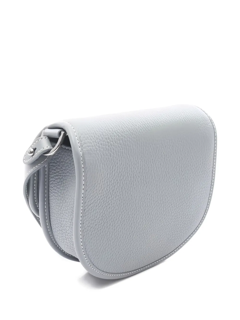 Pre-owned Dior Mini Gallop Buckled Shoulder Bag In Blue