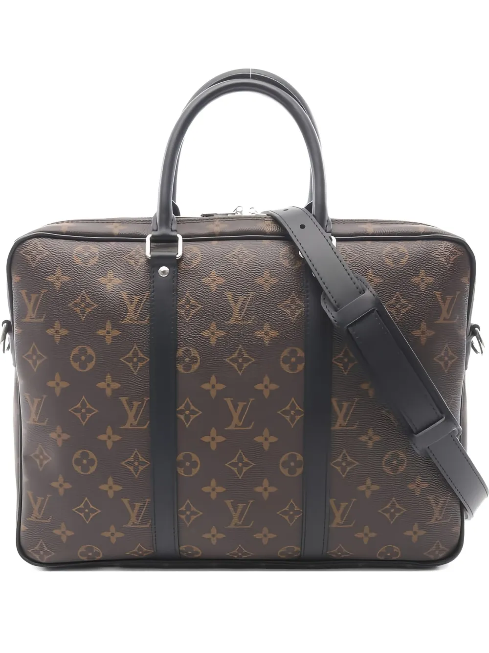 Louis Vuitton Pre-Owned Porte Documents Voyage PM two-way briefcase | Brown | Image 1
