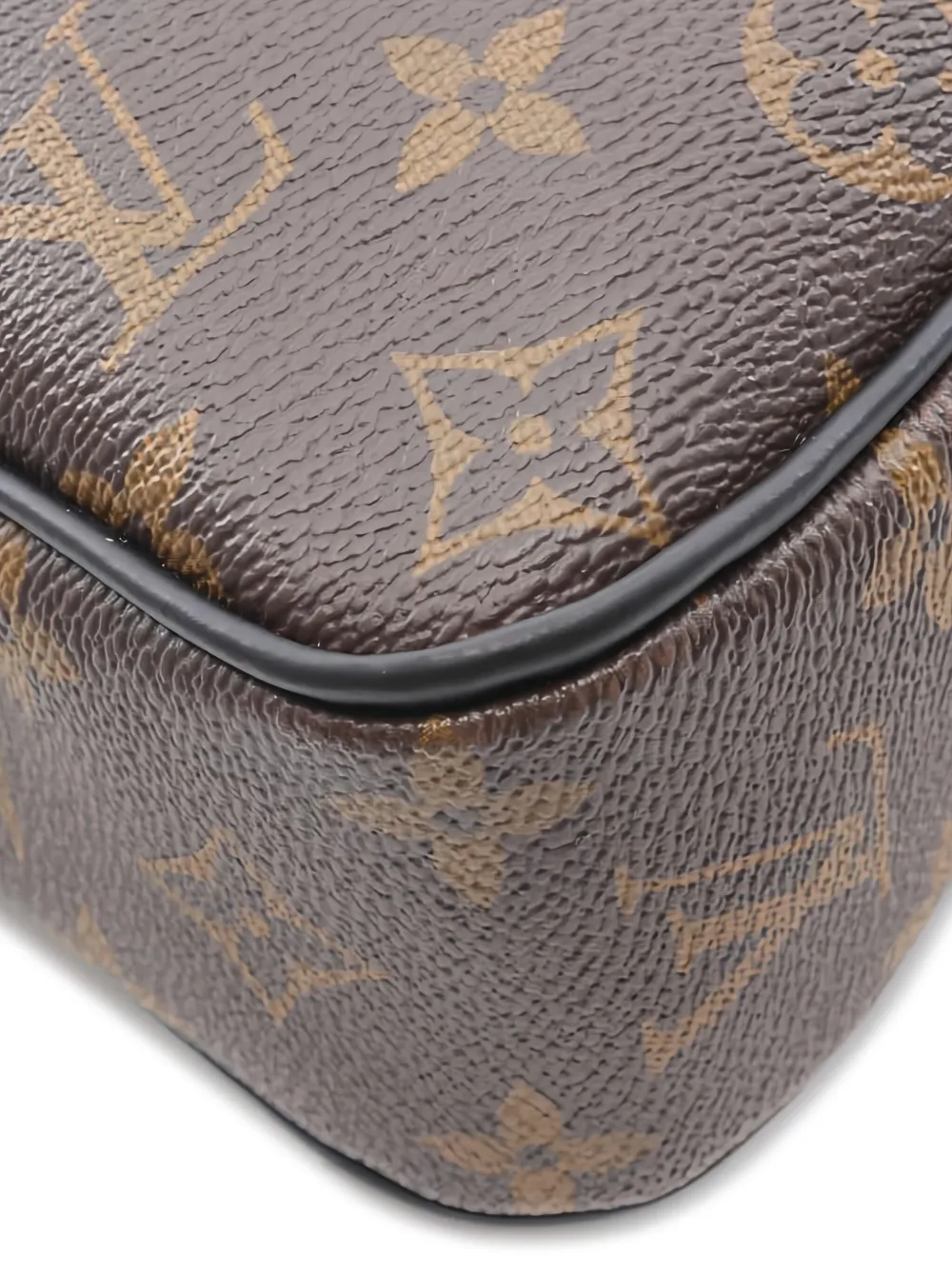 Pre-owned Louis Vuitton Porte Documents Voyage Pm Two-way Briefcase In Brown