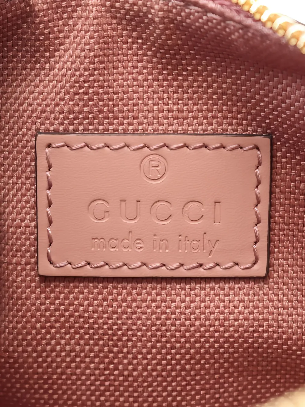 Pre-owned Gucci Mini Gg Super Two-way Handbag In Pink